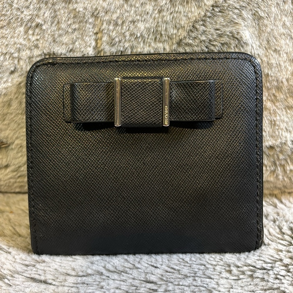Coach Mini Wallet with Bow Detail
